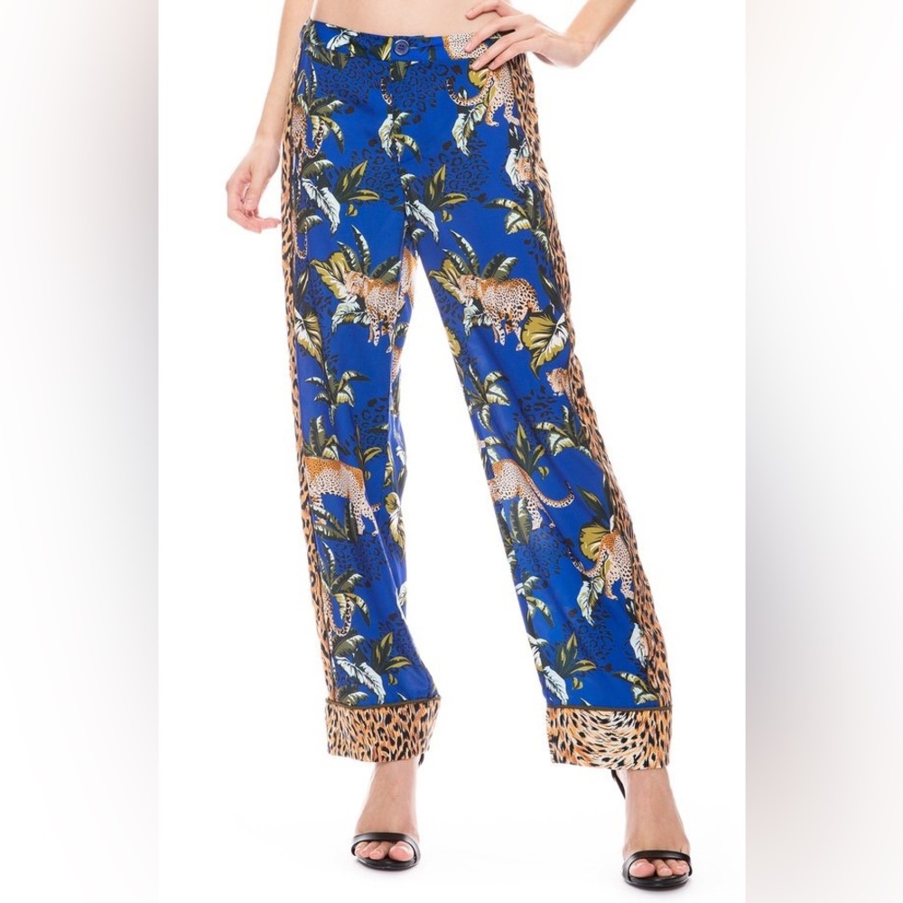 Le Superbe voyage leopard pants NWT/Sold out online - originally $220